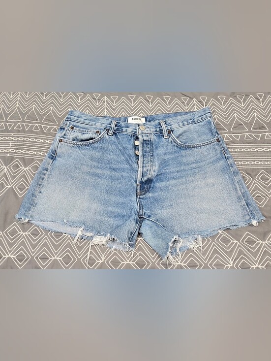 Agolde Pants - AGOLDE Parker Long High Waisted Shorts Size 30